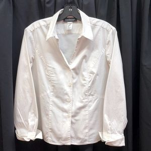 White Stretch Blouse